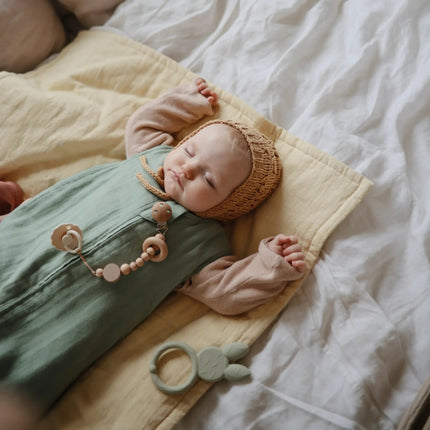 Mushie Bijtring Konijn Sage koop je bij Babywinkel