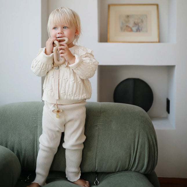 Mushie Bijtring Naturel koop je bij Babywinkel