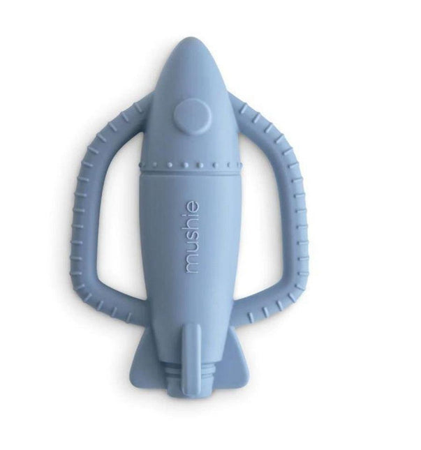 Mushie Bijtring Rammelaar Rocket koop je bij Babywinkel