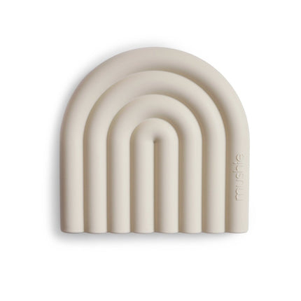 Mushie Bijtring Regenboog Shifting Sand koop je bij Babywinkel