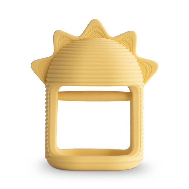 Mushie Bijtring Sun/Yellow koop je bij Babywinkel