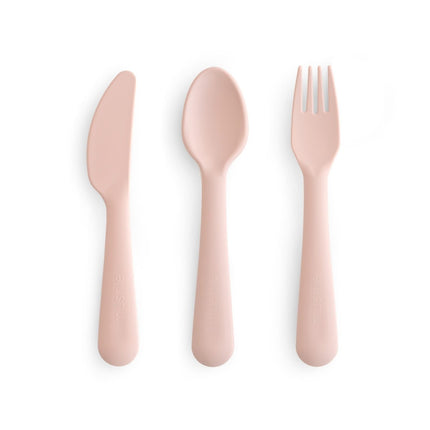 Mushie Baby Bestekset Blush koop je bij Babywinkel