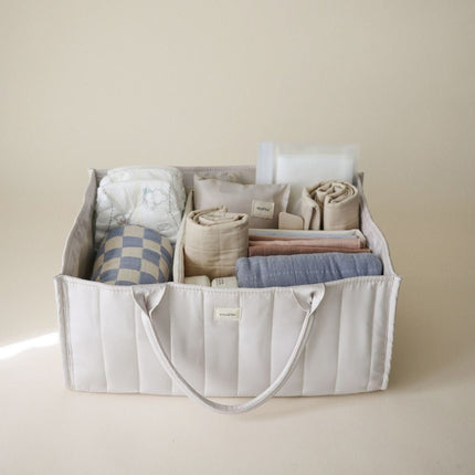Mushie Draagbare Luier Organizer Ivory koop je bij Babywinkel