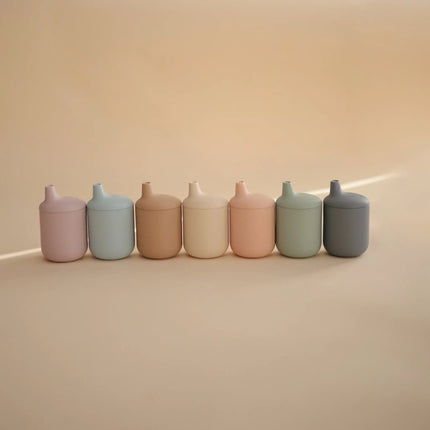 Mushie Drinkbeker Met Tuit Shifting Sand koop je bij Babywinkel