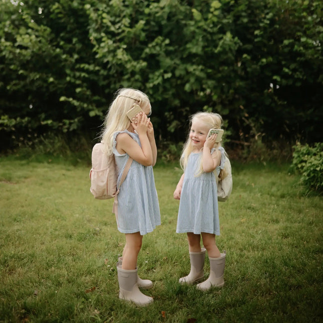 Mushie Educatief Speelgoed Druk Telefoon Blush koop je bij Babywinkel