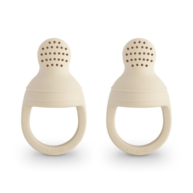 Mushie Fopspeen Fresh Food Feeder Shifting Sands Silicone 2St koop je bij Babywinkel