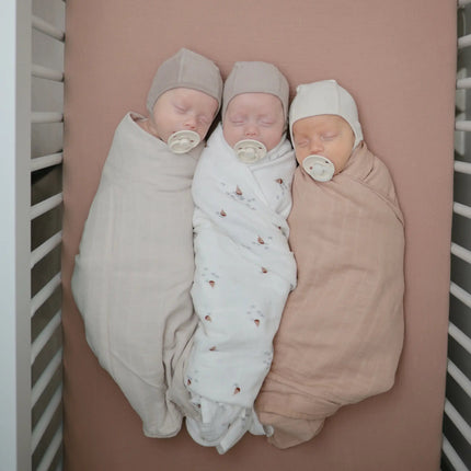 Mushie Hydrofiele Doek Fog XL koop je bij Babywinkel