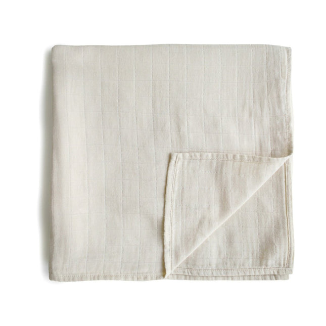 Mushie Hydrofiele Doek Fog XL koop je bij Babywinkel