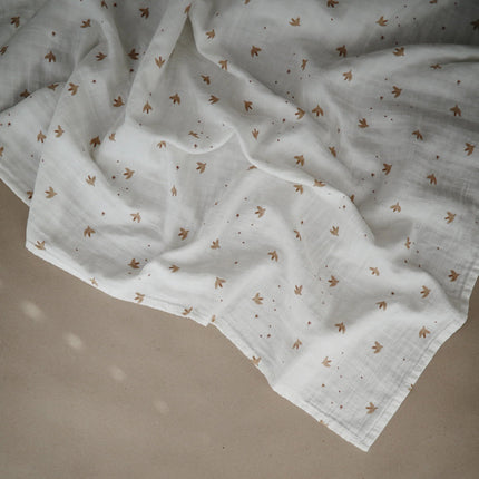 Mushie Hydrofiele Doek Sparrow XL koop je bij Babywinkel