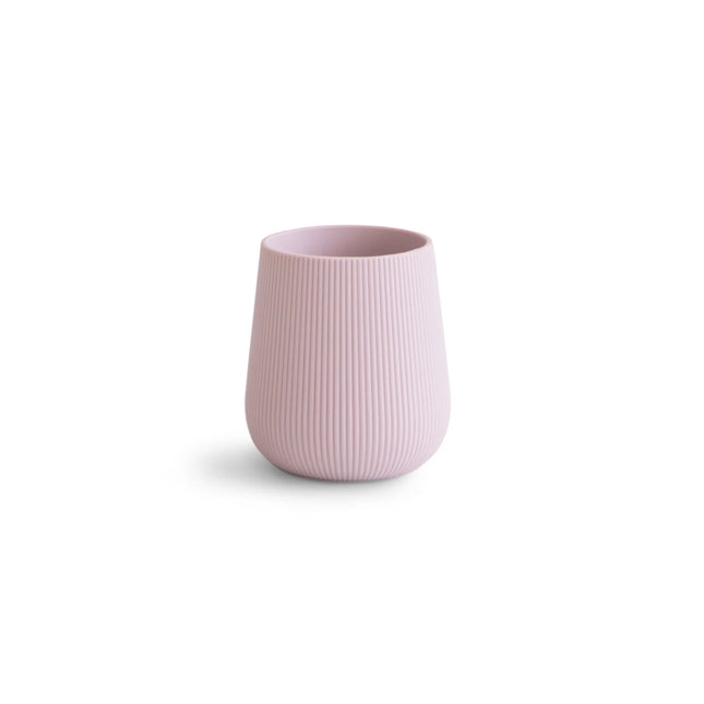 Mushie Oefenbeker Soft Lilac koop je bij Babywinkel