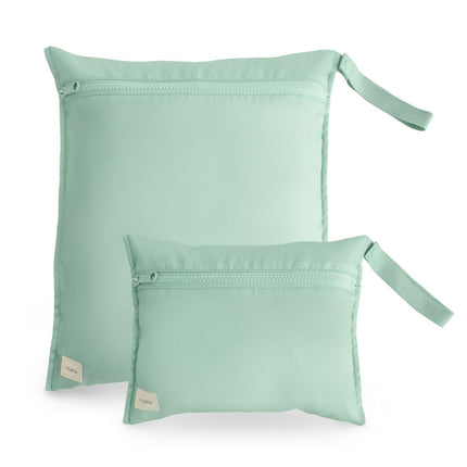 Mushie Opbergzak Waterproef Roman Green 2St koop je bij Babywinkel