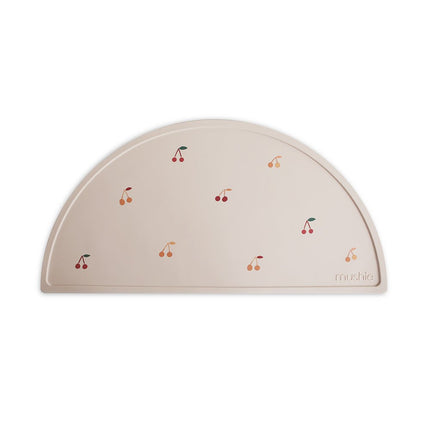Mushie Placemat Cherries koop je bij Babywinkel