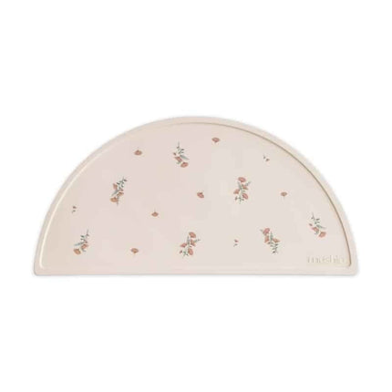 Mushie Placemat Pink Flowers koop je bij Babywinkel
