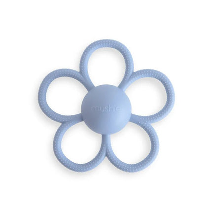 Mushie Rammelaar Daisy Bijtring - Faded Denim koop je bij Babywinkel