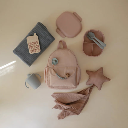 Mushie Rugzak Blush koop je bij Babywinkel