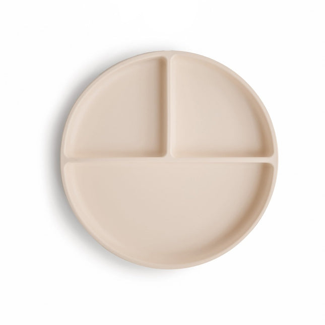 Mushie Babybord Shifting Sand Silicone koop je bij Babywinkel
