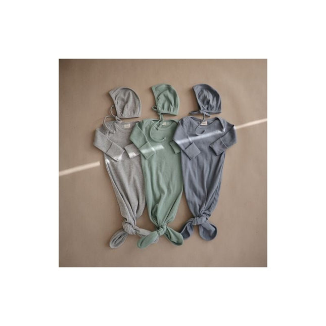 Mushie Slaapzak Baby Roman Green Newborn koop je bij Babywinkel