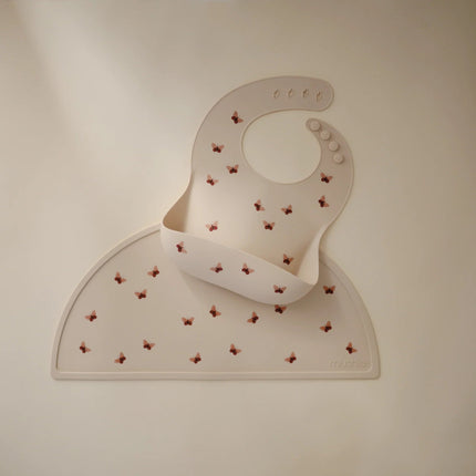 Mushie Slabbetje Butterflies koop je bij Babywinkel