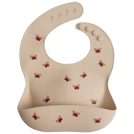 Mushie Slabbetje Butterflies koop je bij Babywinkel