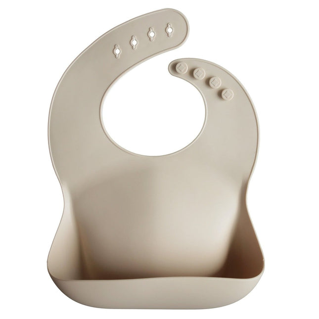 Mushie Slabbetje Siliconen Shifting Sand koop je bij Babywinkel