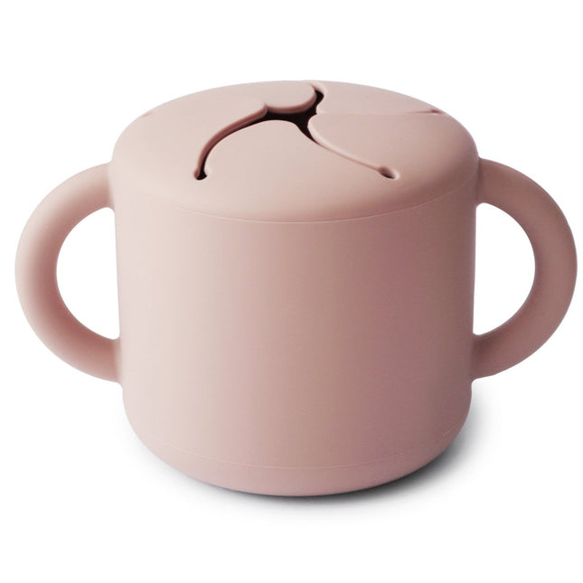 Mushie Snackbakje Blush koop je bij Babywinkel