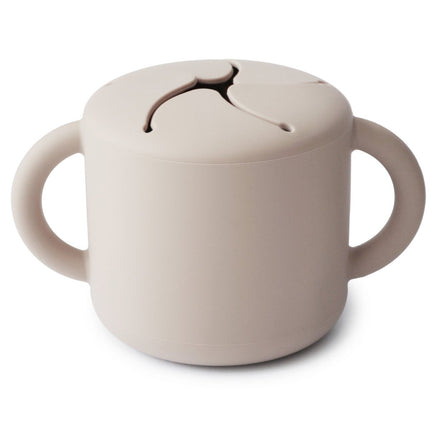 Mushie Snackbakje Ivory koop je bij Babywinkel