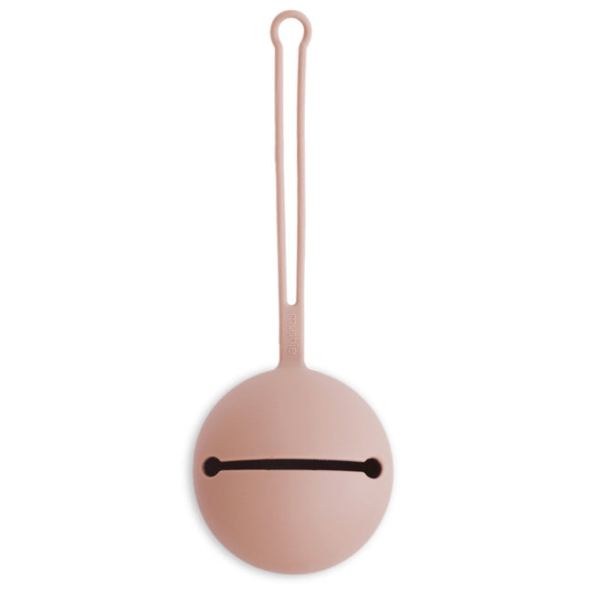Mushie Speenhouder Silicone Blush koop je bij Babywinkel