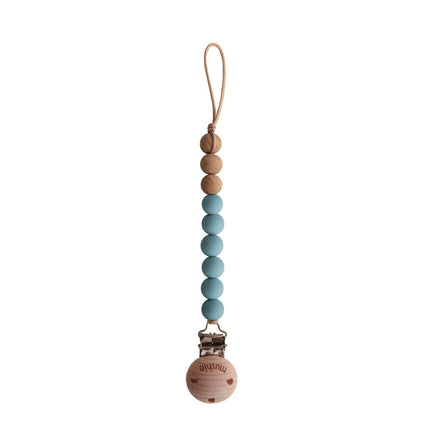 Mushie Speenkoord Eva Cadet Blue koop je bij Babywinkel