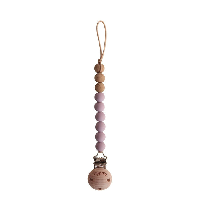 Mushie Speenkoord Eva Mauve koop je bij Babywinkel
