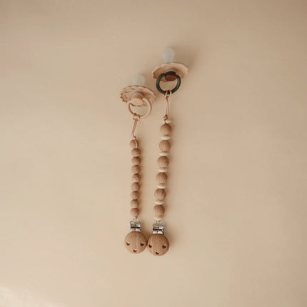 Mushie Speenkoord Hera Faux Wood koop je bij Babywinkel