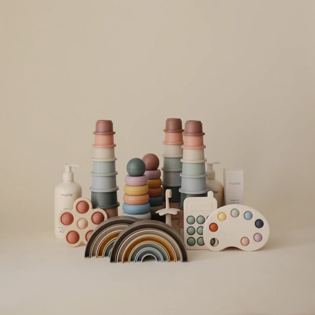Mushie Stapeltoren Original koop je bij Babywinkel