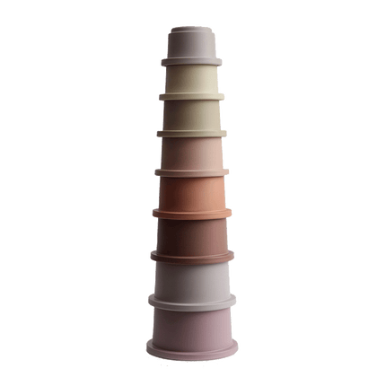 Mushie Stapeltoren Pastel koop je bij Babywinkel