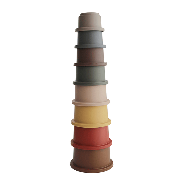 Mushie Stapeltoren Retro koop je bij Babywinkel