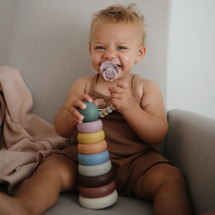 Mushie Stapeltoren Rustic koop je bij Babywinkel