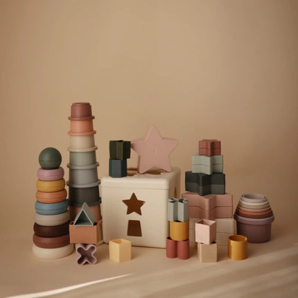 Mushie Stapeltoren Rustic koop je bij Babywinkel