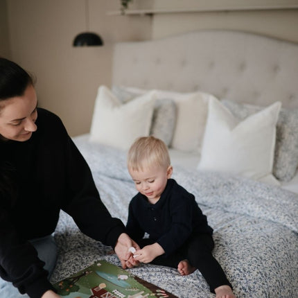 Mushie Stickerboek Farm koop je bij Babywinkel