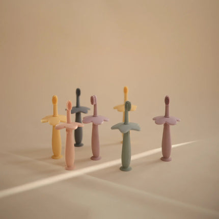 Mushie Tandenborstel Blush koop je bij Babywinkel