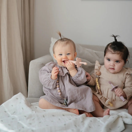 Mushie Tandenborstel Blush koop je bij Babywinkel