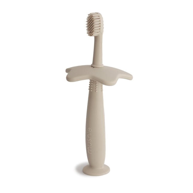 Mushie Tandenborstel Shifting Sand koop je bij Babywinkel