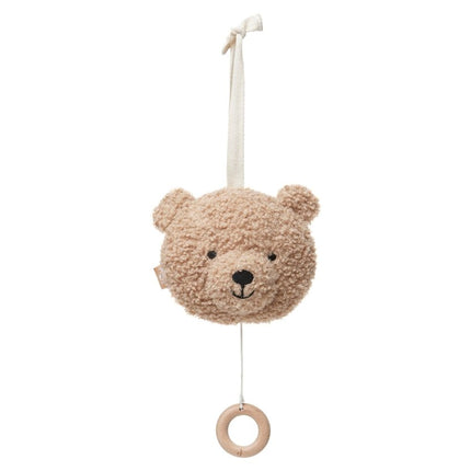 Jollein Muziekhanger Baby Teddy Bear Biscuit koop je bij Babywinkel