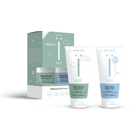Naif Verzorgingsset Baby 2St 200ml koop je bij Babywinkel