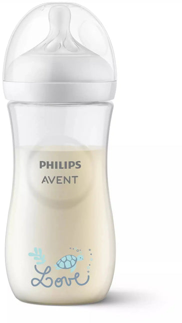 Philips Avent Babyfles Natural 3.0 Zuigfles 330 Ml Love koop je bij Babywinkel