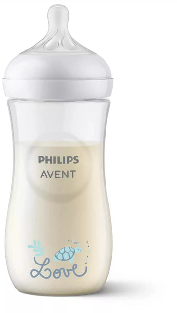 Philips Avent Babyfles Natural 3.0 Zuigfles 330 Ml Love koop je bij Babywinkel
