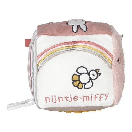 Nijntje Educatief Speelgoed Fluffy Kubus Pink koop je bij Babywinkel