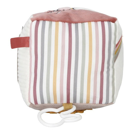 Nijntje Educatief Speelgoed Fluffy Kubus Pink koop je bij Babywinkel