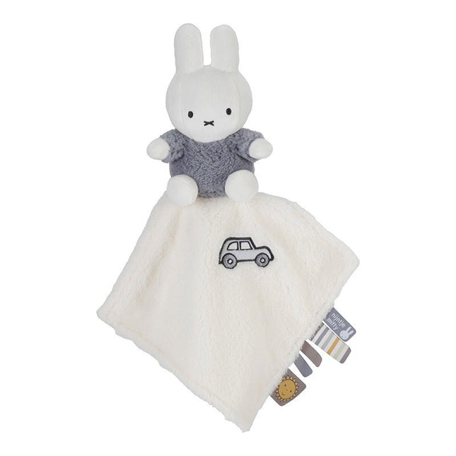 Nijntje Knuffeldoekje Fluffy Blue koop je bij Babywinkel