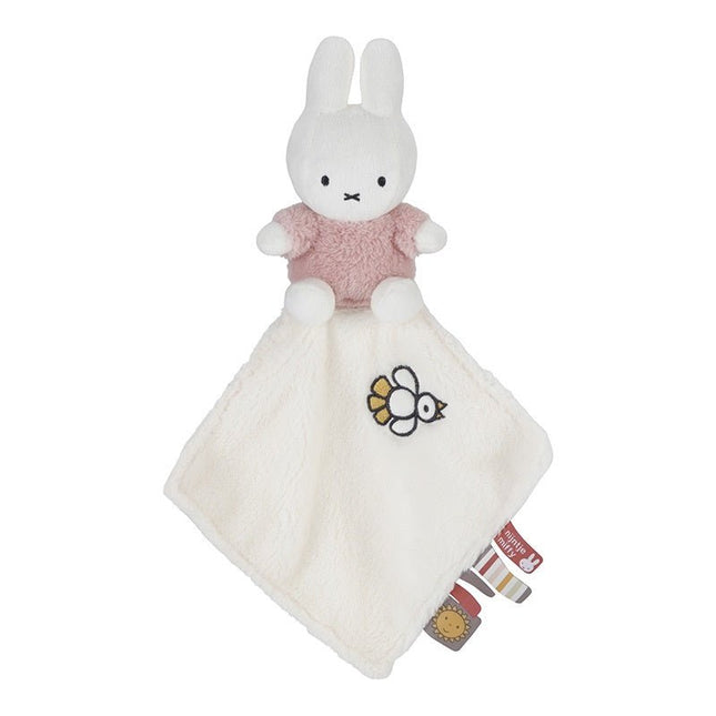 Nijntje Knuffeldoekje Fluffy Pink koop je bij Babywinkel