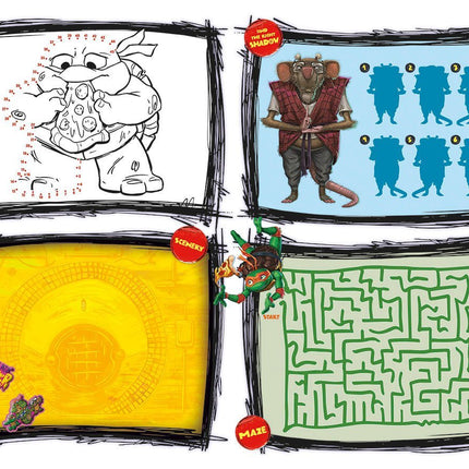 Ninja Turtle Stickers 7st koop je bij Babywinkel
