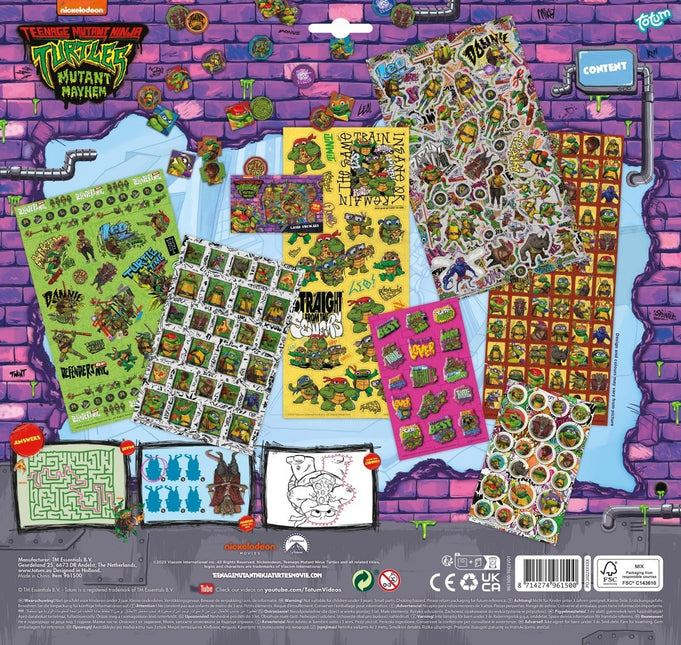 Ninja Turtle Stickers 7st koop je bij Babywinkel