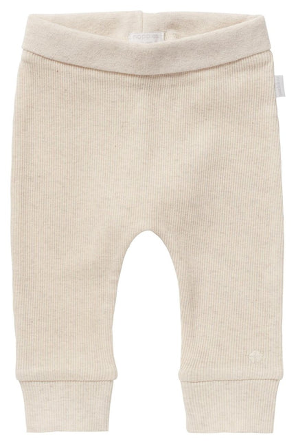 Noppies Baby Broekje Rib Naura Oatmeal Melange koop je bij Babywinkel